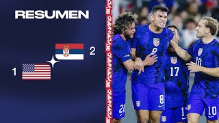 USMNT vs. Serbia: Resumen - 25-01-2023