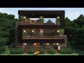 Minecraft 4 MINUTES Modern House Tutorial 🏠 | How to Build #10