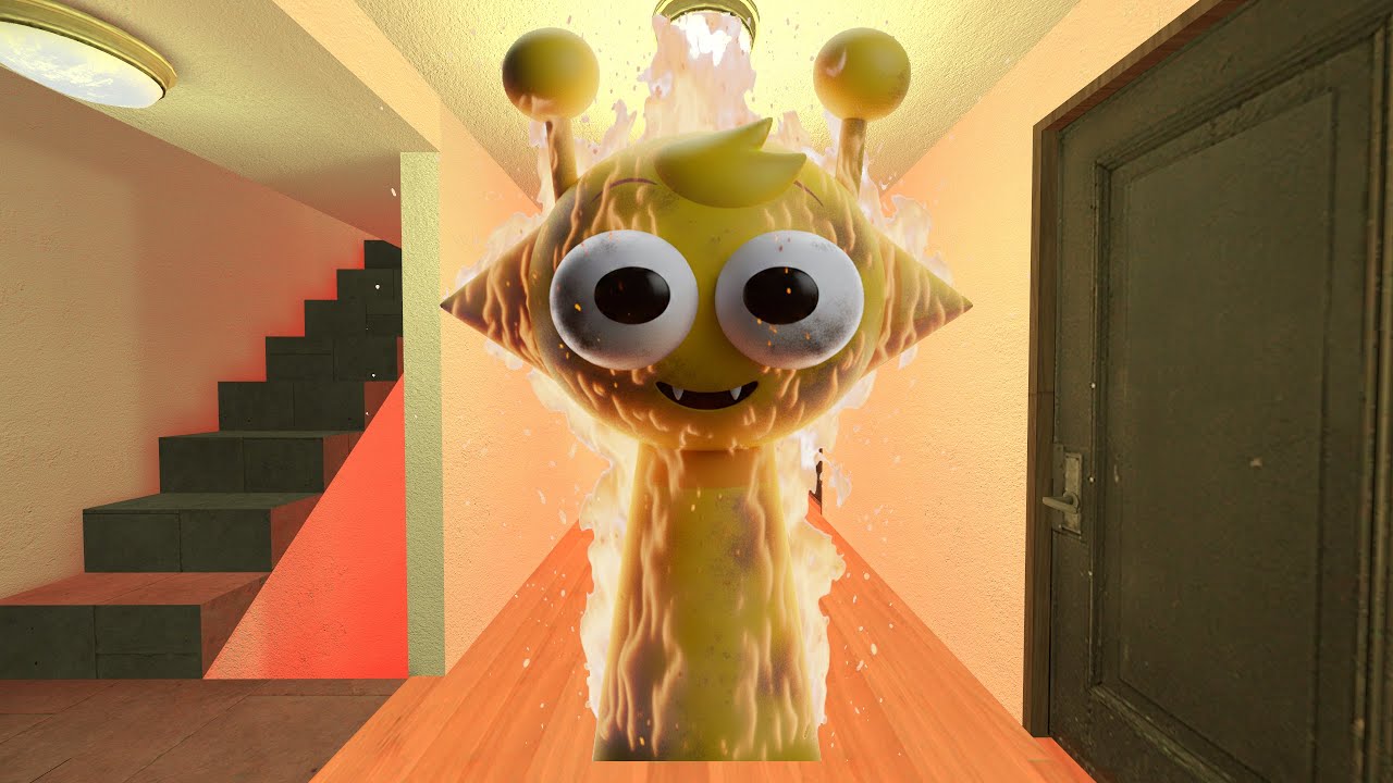 Pyramixed Sprunki Simon Phase Burned Nextbot Gmod