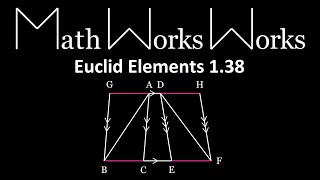 Euclid Elements -- Proposition 1.38