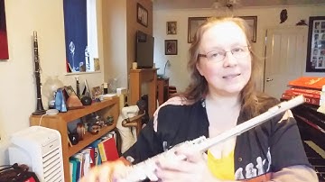 Tune a Day for Flute. Original Series Lesson 6 Exercise 9 2nd Duet part