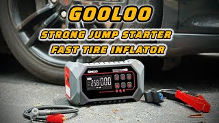 Gooloo A7 Jump Starter / Air Compressor Review!