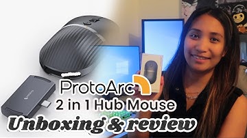 2 in 1 Hub Mouse (Protoarc) | Unboxing and Review | also for iPad and Macbook