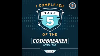 Codebreakers 2023-2024 Walkthrough: Task 5 Part 1