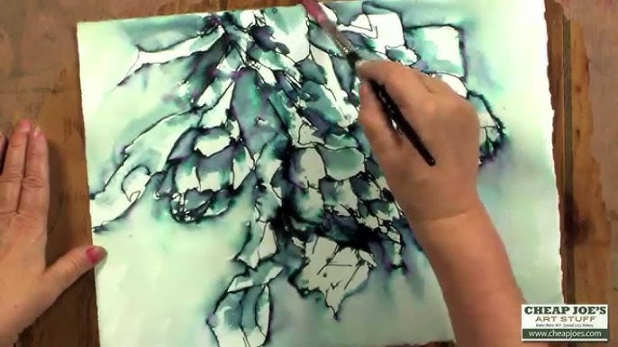 Stephen Quiller's Porcelain Watercolor Palette