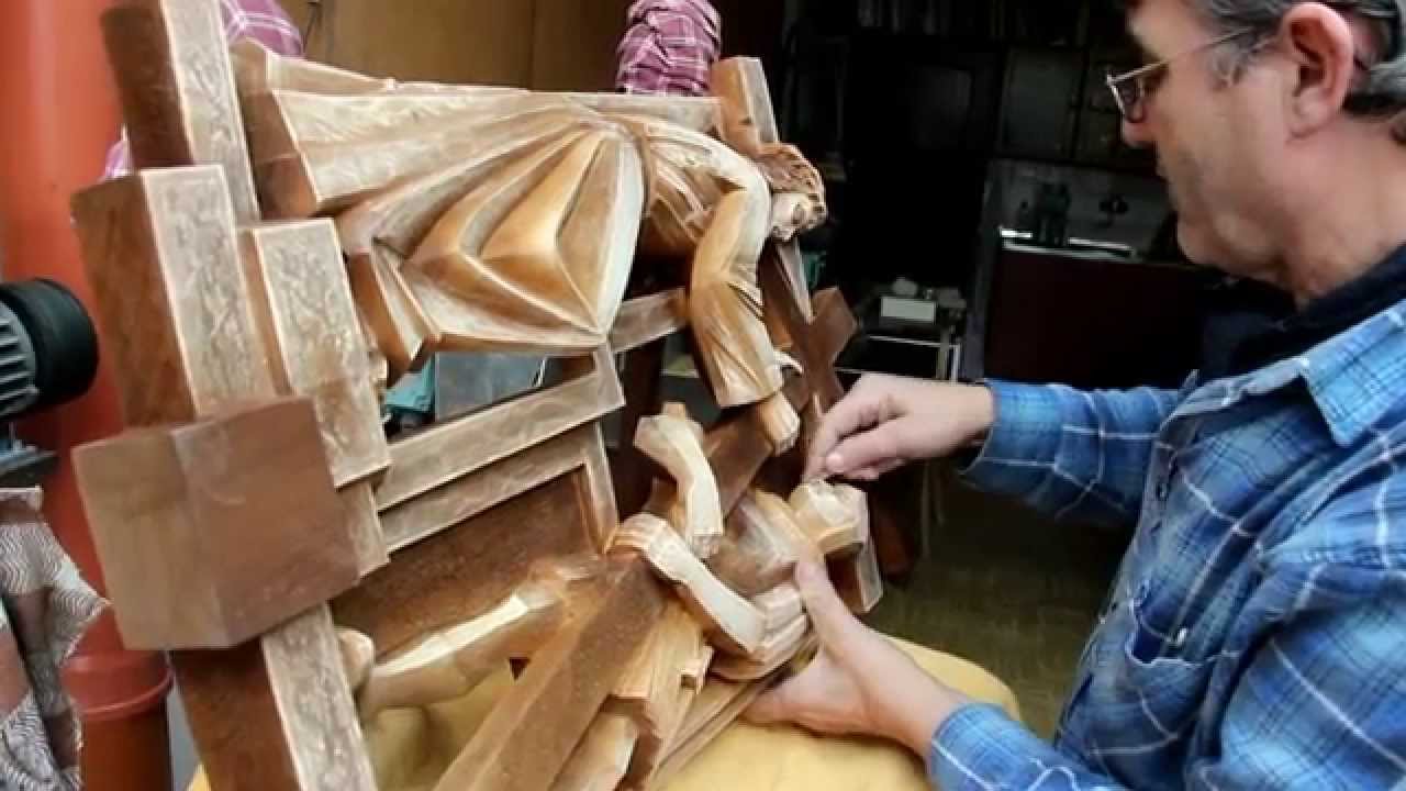 Ľudovít Vavruš - rezbár, rodák z Kľúčového