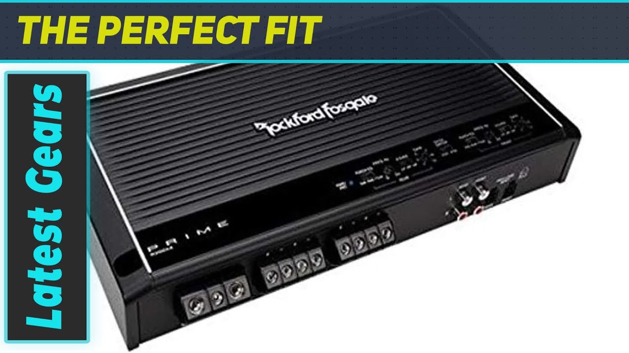 Rockford Fosgate R300X4 Prime 4-Channel Amplifier - The Best Mid