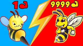 Murder Hornet Bees take revenge the strongest bee the best improvement [+9999 LEVEL Queen bee ]