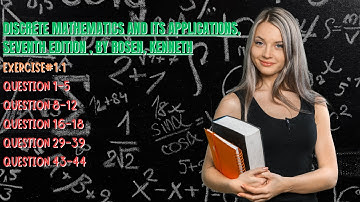 Discrete Mathematics and Its Applications Seventh Edition by Rosen Kenneth  - Exercise 1.1