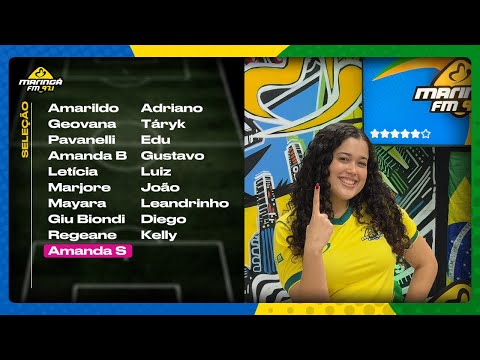 Seleção Maringá FM - Dia de Jogo do Brasil