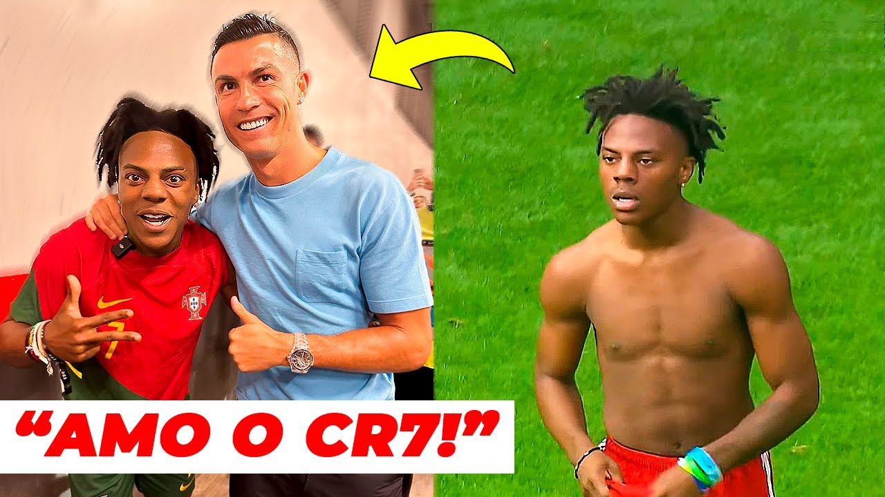 O ENCONTRO ACONTECEU! Speed e Cristiano Ronaldo se conheceram