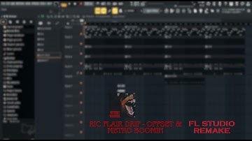 Making of "Ric Flair Drip" - By Metro Boomin and Offset from Fl Studio.