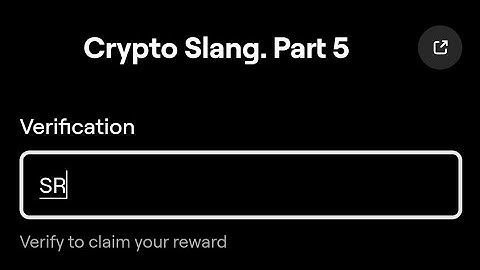 Crypto Slang. Part 5 Blum Video Code | Crypto Slang. Part 5 Blum Today Verification Keyword  Code