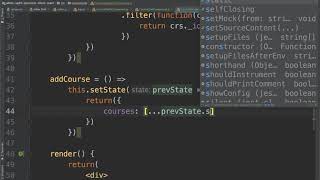 Using JavaScript Spread Operator to Append Objects to an Array   Create Course   cs4550   w4 1 4160