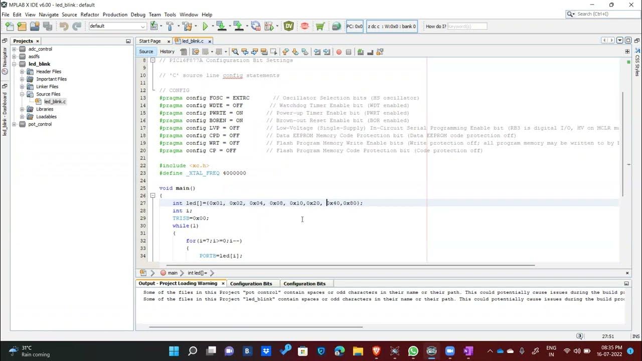 Class 6 | How to find hexadecimal for 7 segment digits | Sample program ...
