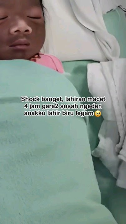 Sempet panik anakku terlahir hitam akibat kelamaan ngeden 🥺 #