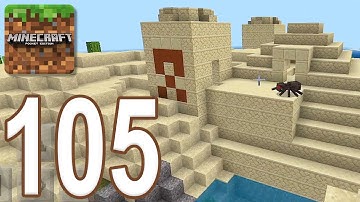 Minecraft Bedrock Survival - Gameplay Walkthrough Part 105 - Desert Temple (iOS, Android)