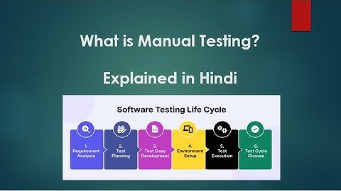 What is Manual Testing? | Learn Basics of Manual Testing in Hindi