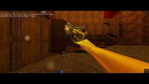 Quake 2 The Edge (Q2DM1) Multiplayer using KM Quake2