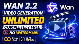 FREE AI Videos with Wan 2.2 on Google Colab