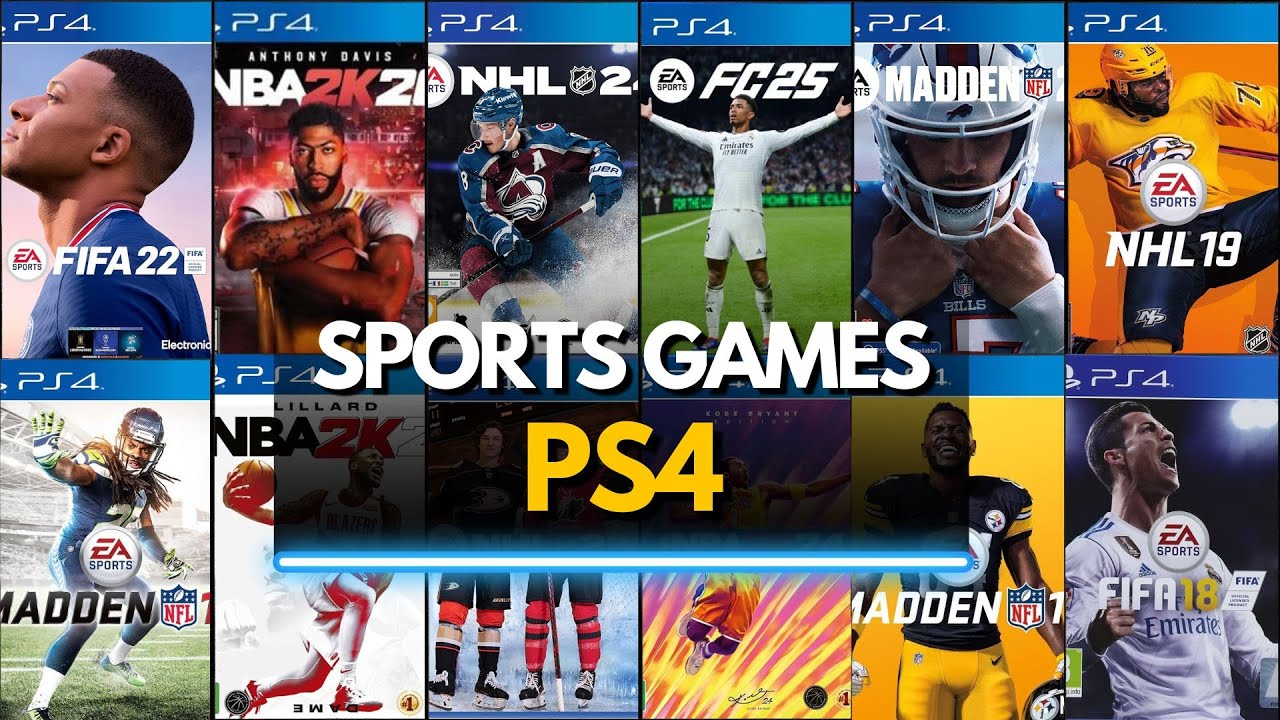 50 лучших спортивных игр для PS4 (2024)