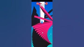 #smash helix-3D#level 46# drop stack ball #shorts