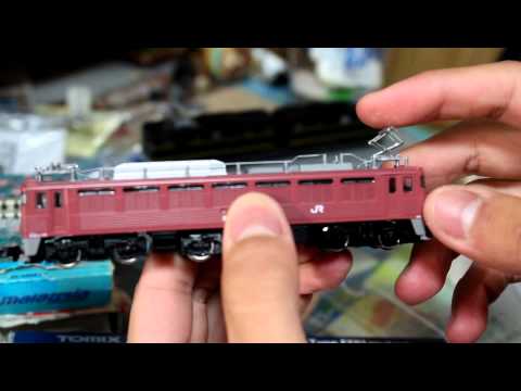【鉄道模型】　EF81 300番台　開封動画