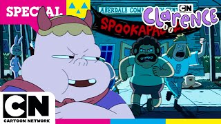 ghostly chase gone wrong halloween special clarence cartoon