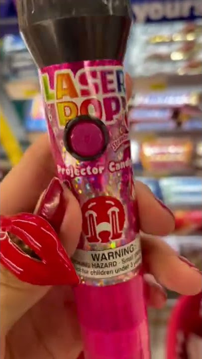 Laser Pop | Radiant Strawberry 🍓 🔦#shorts #candy