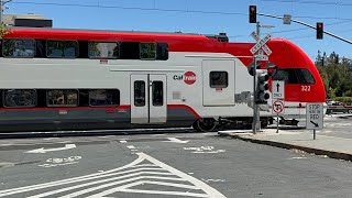 Caltrain Stadler KISS Electric train @Mountain View 5/5/24