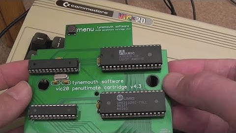 Commodore VIC-20 (VC20) Penultimate Cart (+Shell) & Pentagorat (Homebrew) (ROM & RAM)