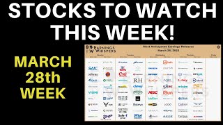 Stocks To Watch This Week Earnings Whispers | Major Stocks: Xpeng, SNDL, WBA, and ASTRA