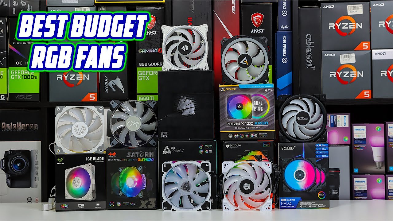 Top 7 Best Budget RGB/aRGB Fans 2570 + Giveaway YouTube
