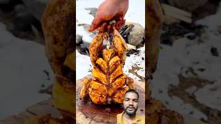 Whole chicken in foil recipe | cooking whole chicken in nature #wholechickenroast #shortsvideo