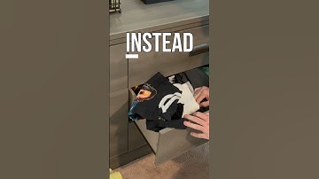 Drawer Organization 101:  The Best Way to Store Your Shirts