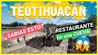 TEOTIHUACÁN México y RESTAURANTE la GRUTA 2020