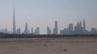 Dubai desert skyline
