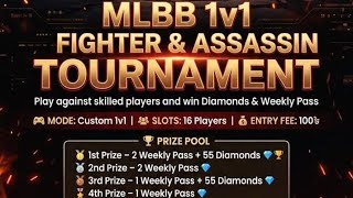 🔥TOURNAMENT🔥Details are in the description☁️ #mlbb #bd