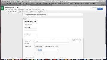 Creating a Drop-Box Using Google Forms