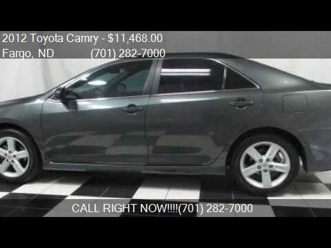 2012 Toyota Camry SE 4dr Sedan for sale in Fargo, ND 58103 a - YouTube
