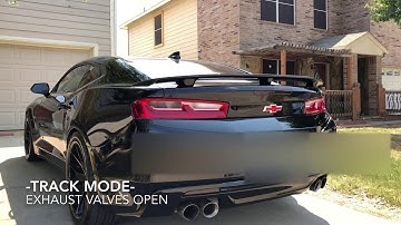 2017 Camaro SS Btr stage 2 cam & Kooks headers 4k UHD Video