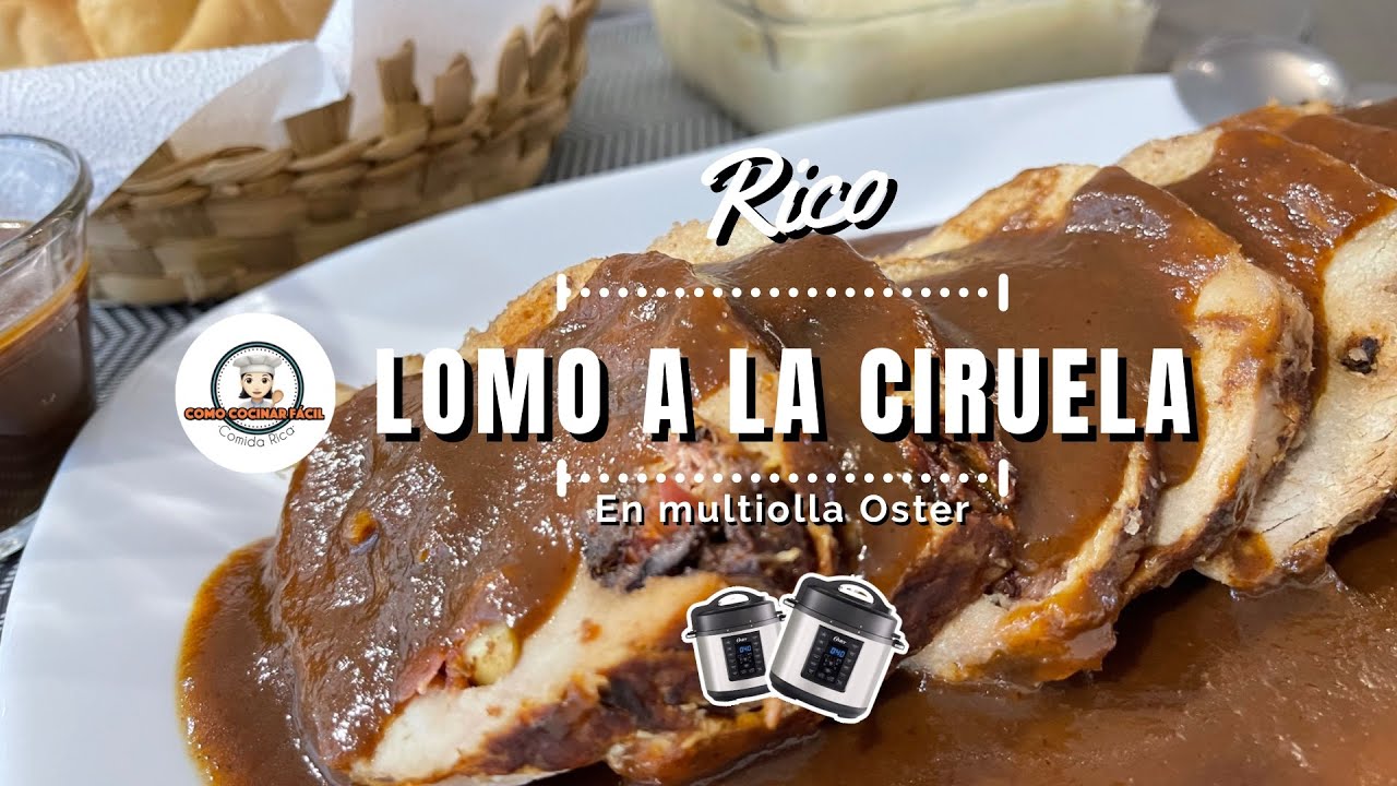 Lomo en salsa de ciruela en olla express #ollaexpress #multifuncional #oster #navidad #cena #ciruela