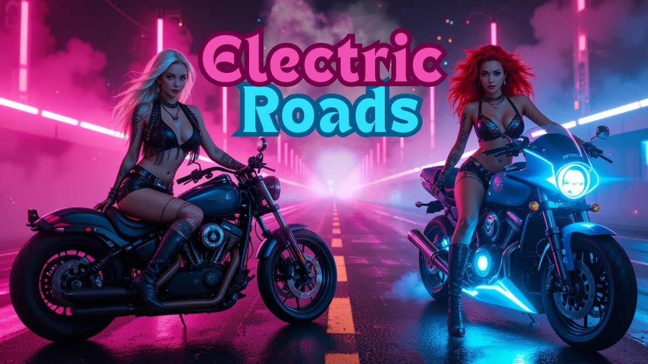 🎶 “Electric Roads” | Powerful Rock that Drives & Excites | 🎸 Heavy Guitar Riffs | for Work & Drive ⚡