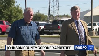 Johnson County coroner turns himself in after allegedly buying alcohol for high schoolers