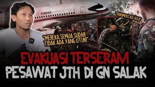 INNALILLAHI! KESAKSIAN NYATA EV4KUASI PESAWAT JATUH DI GUNUNG SALAK