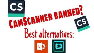 Best alternatives for CamScanner