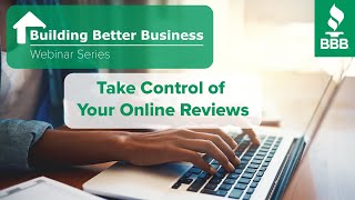 Take Control of Your Online Reviews