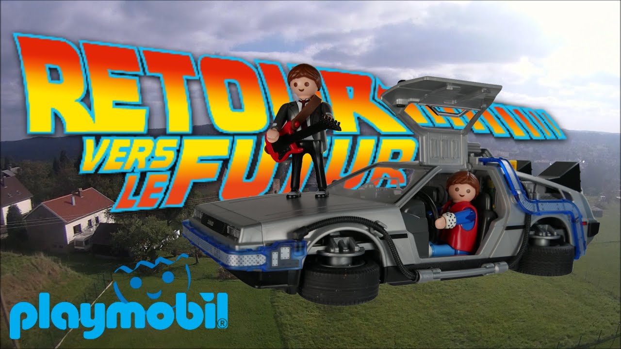 Back to the Future Playmobil 70317 Delorean La voiture de Retour vers le  futur Review Français 