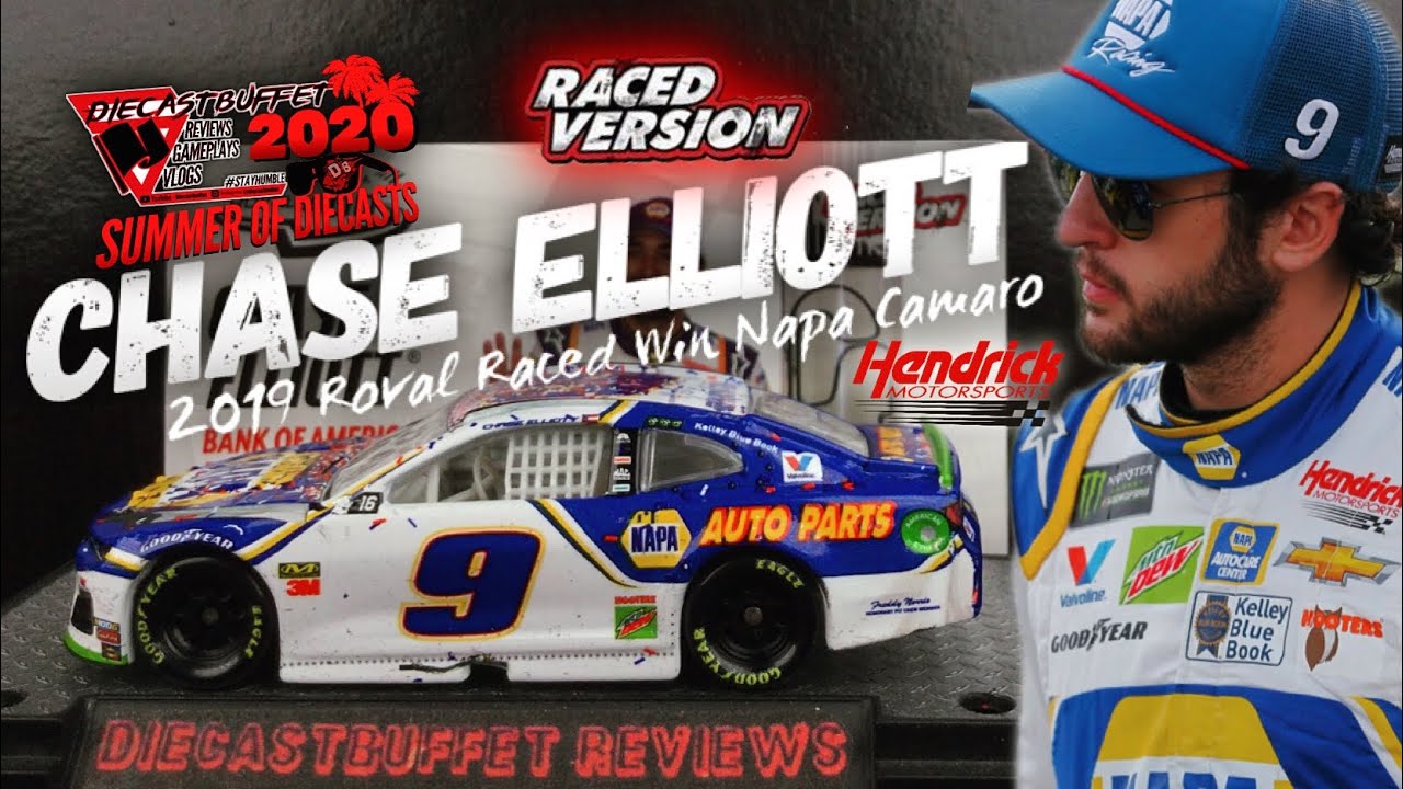 2019 Chase Elliott Charlotte Roval Raced Win Napa Camaro Diecastbuffet Reviews Nascar Diecast 1 64 Youtube - roblox nascar 19 daytona brad keselowski gameplay