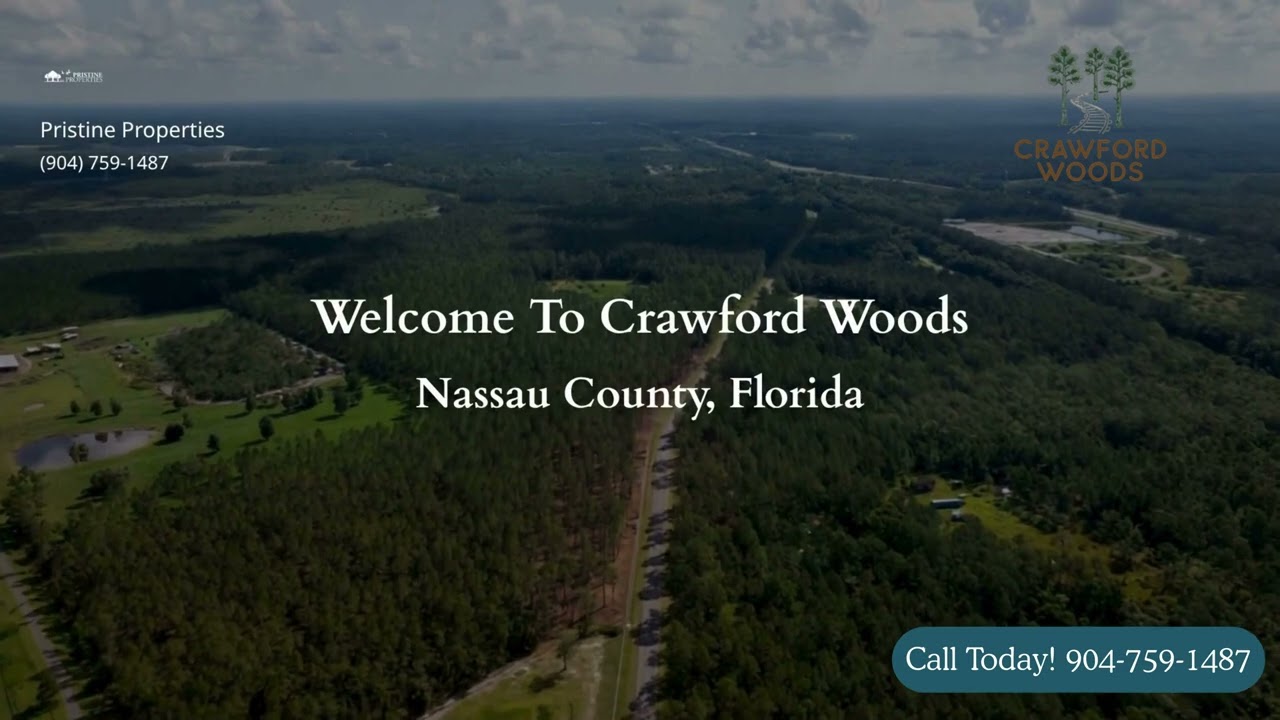 Crawford Woods | Rural Land For Sale  Nassau County Florida